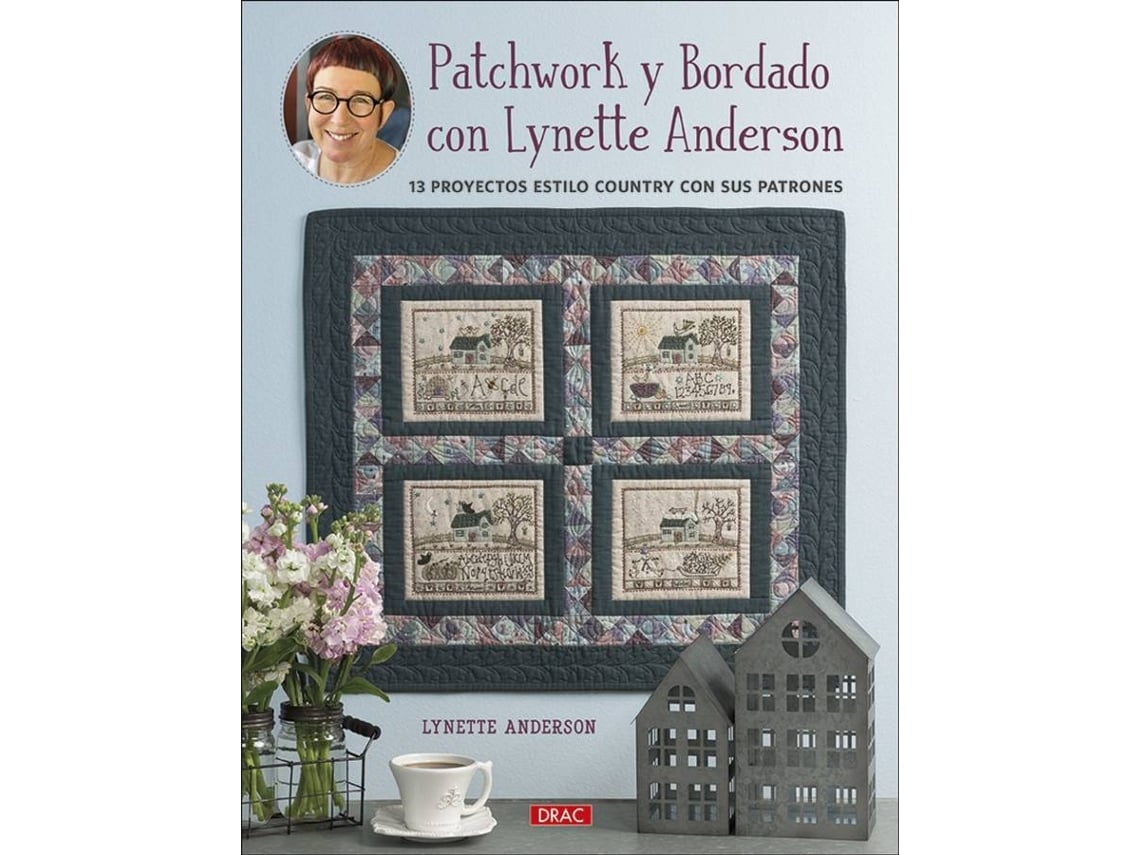 Livro Patchwork Y Bordado Con Lynette Anderson de Lynette Anderson (Espanhol)