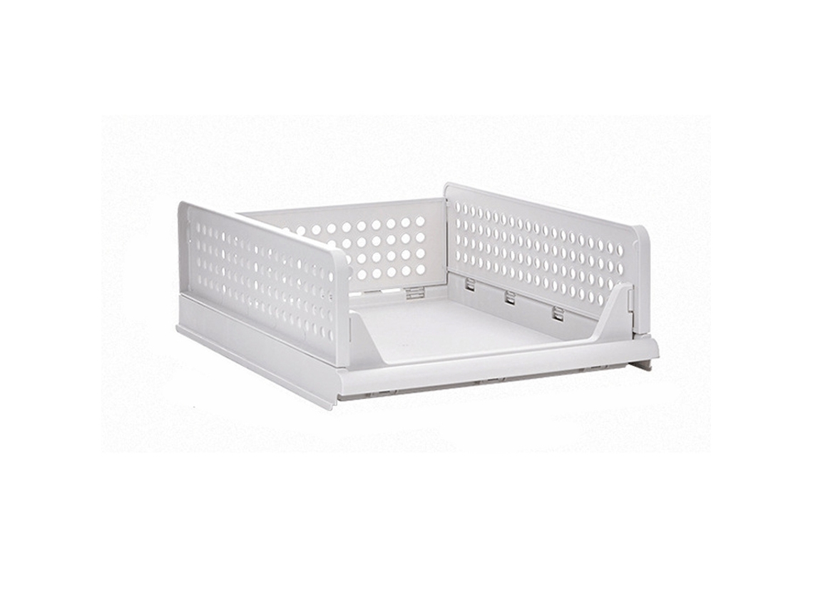 Cesta de armazenamento plegável, divisórias, 33x43x14cm | S/MARCA