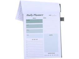 Caderno de Reuniões com Layout Claro e Impressão Nítida, Planejador Diário Multifuncional em Papel
