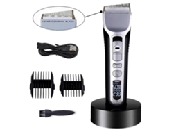 Profissional Homens Cortador De Cabelo Máquina Aparador Barba Sem Fio Barbeador Elétrico Cortador De Cabelo
