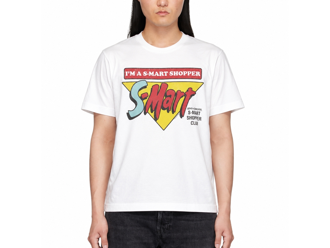 Rockinstone Army Of Darkness Movie S-mart Smart Shopper White Adult T-shirt Size:xxxl