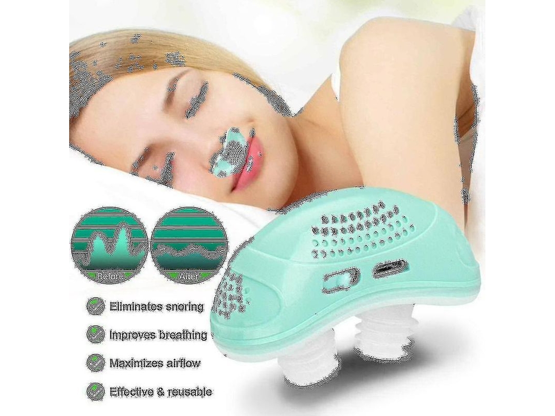 Fasst dispositivo Elétrico Mini Cpap Anti Ronquidos com Purificador de Ar e Bateria Recarregável para Apneia do Sono Qxuanaa CUIDADOS