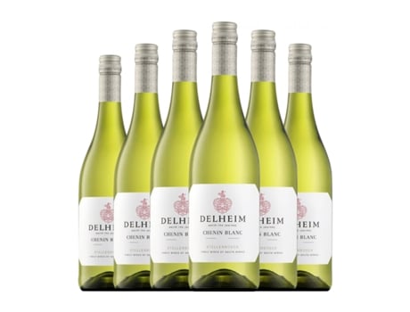 Vinho branco DELHEIM Chenin Branco Stellenbosch (0.75 L - 6 Unidades)