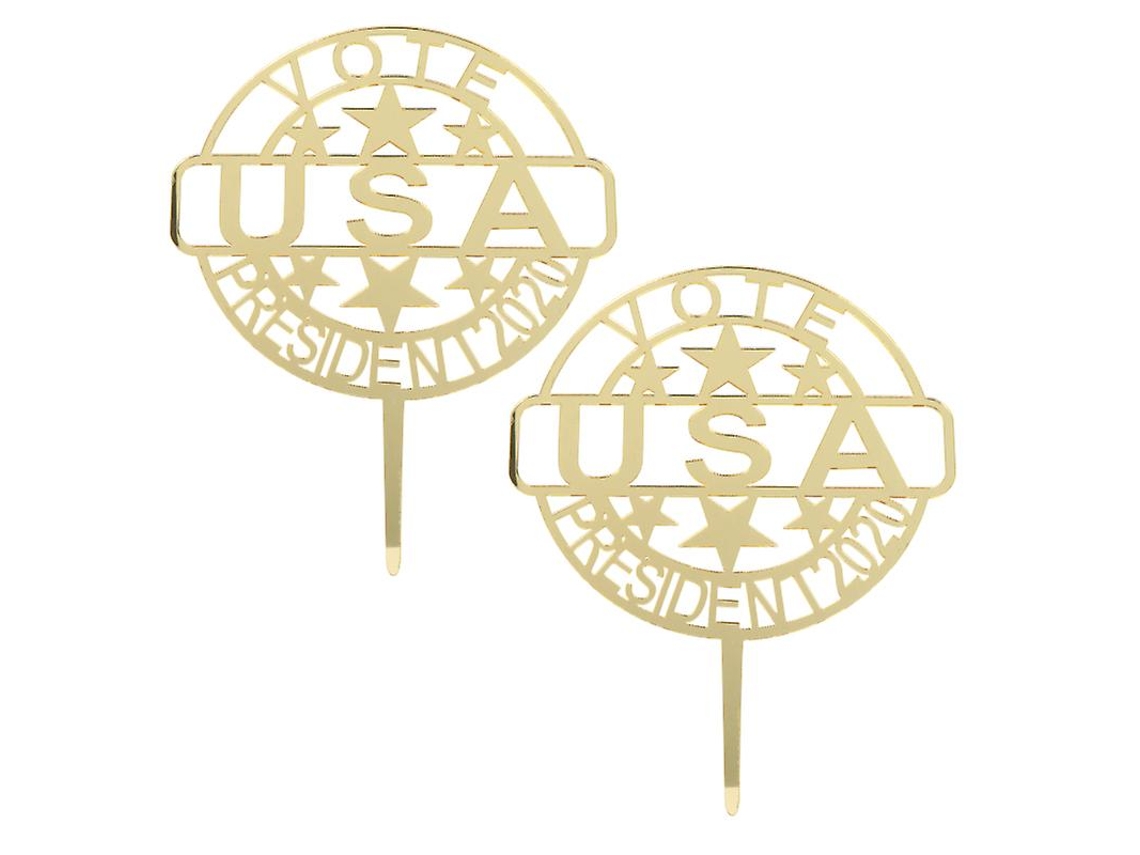 2 Peças De Topo De Bolo Do Dia Da Independência