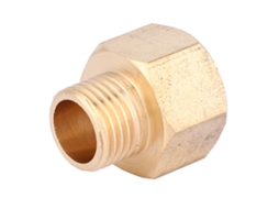 Laxiscreed - Adaptador De Hopefully De Encaixe Rápido Em Latão, G1/4" Para G3/8" Com Roscas Bspp Internas E Externas