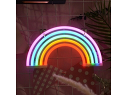 Rebe-luz Neon Led Corazón Colgante De Plástico Para Decoración De Dormitorio Y Habitación