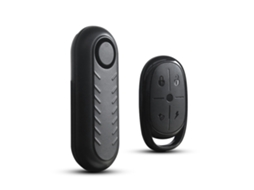 Alarme Bicicleta Sensor Vibração 110db Controle Ip55 S/MARCA
