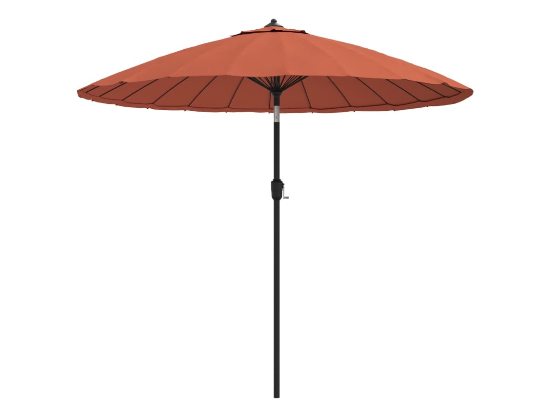 Maison Exclusive - Guarda-sol De Exterior C/ Mastro Alumínio 250 Cm Terracota