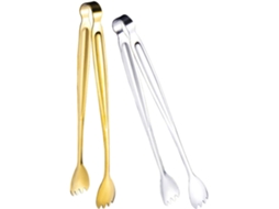 Pinças Para Churrasco Leves E Confortáveis, Conjunto De 2 Peças, Aço Inoxidável, Design Compacto E Simples, Acessório