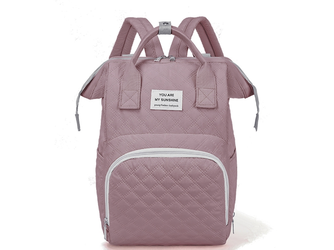 Mochila De Maternidade Mãe Portátil Mochila Grande Capacidade Com Saco De Compartimento De Isolamento De Garrafa Independente Yunzii