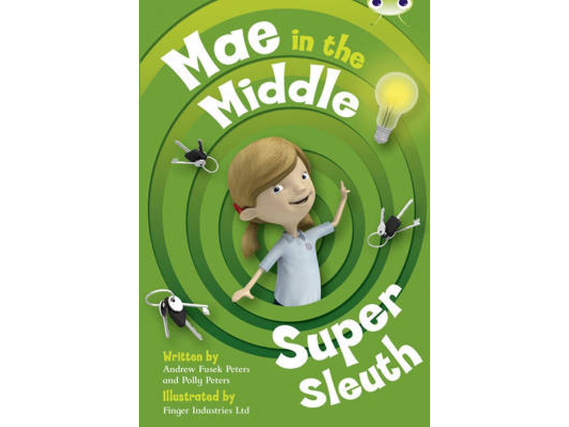 Livro Bug Club Guided Fiction Year Two Lime B Mae in the Middle Super Sleuth de Andrew Fusek Peters (Inglês)