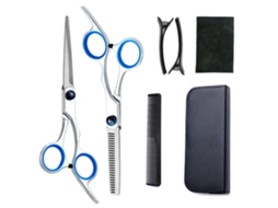 Kit De Tesoura De Corte Cabelo, 7pcs Ferramenta Profissional Para Corte De Cabelo, Para Cabeleireiros E Uso Doméstico Cuich