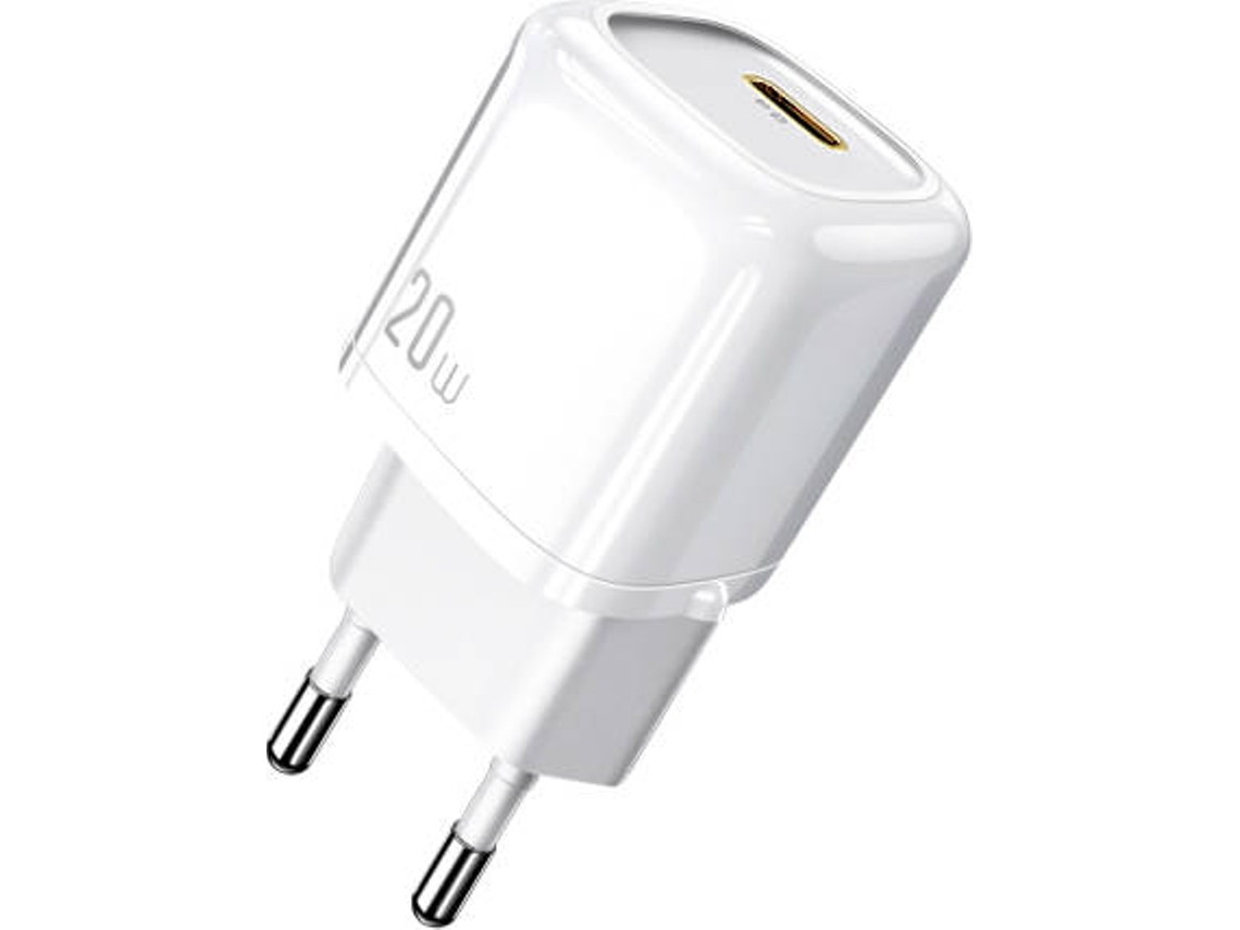 Carregador PHONESHIELD Fast Charge PD 3.0 (Tipo C - Branco)