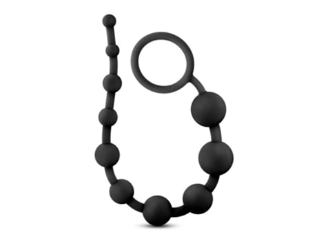Contas Anais De Silicone De Platina Anal Adventures ANAL ADVENTURES