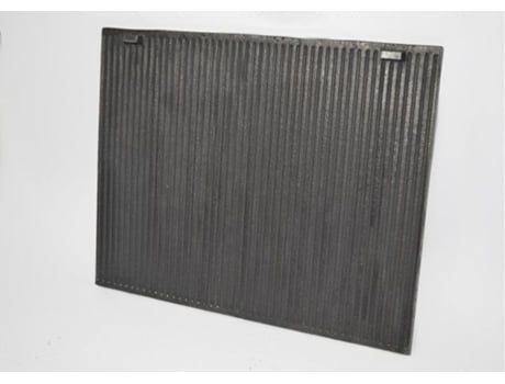Placa Decorativa Sezam Em Ferro Fundido Para Revestimento De Lareira Placa De Lareira Durável, Placa De Forno Em Ferro Fundido 46,5 X 35 Cm