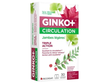 Ginko Circulação 30 Comprimidos GINKOR