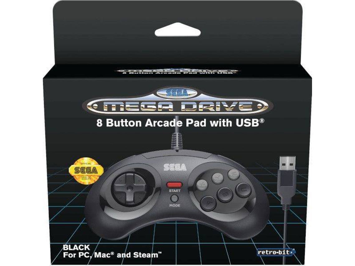 MANDO.RETRO-BIT SEGA MD 8-B 2.4G WL N