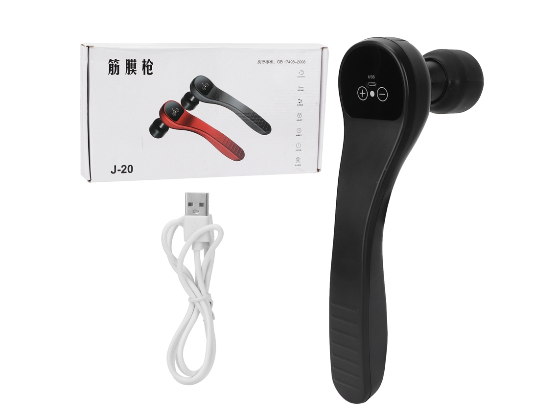 KOFIHETY Massageador Portátil Mini Elétrico De Percussão Para Alívio De Dores Em Tecidos Profundos