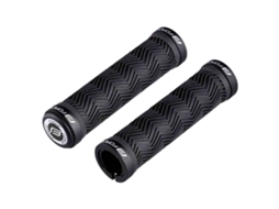Punhos Rubber Lock On Preto 128 Mmforce