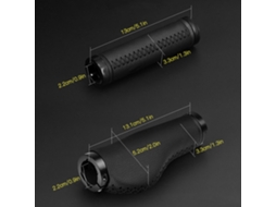 Luvas de Guidão Business de Bicicleta PU Premium com Duplo Bloqueio | S/MARCA