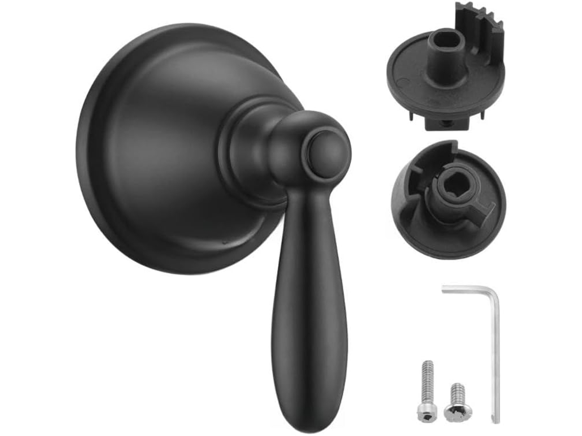 Kit De Puxador Para Torneira Chuveiro Em Liga Zinco Com Design Fluxo Tipo Chuva E Acabamento Dourado Polido Ideal