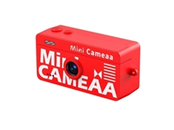 Câmera De Chaveiro M9, Mini Câmera De Ação 1080p, Câmera De Vídeo Retrô Pequena, Vermelha.