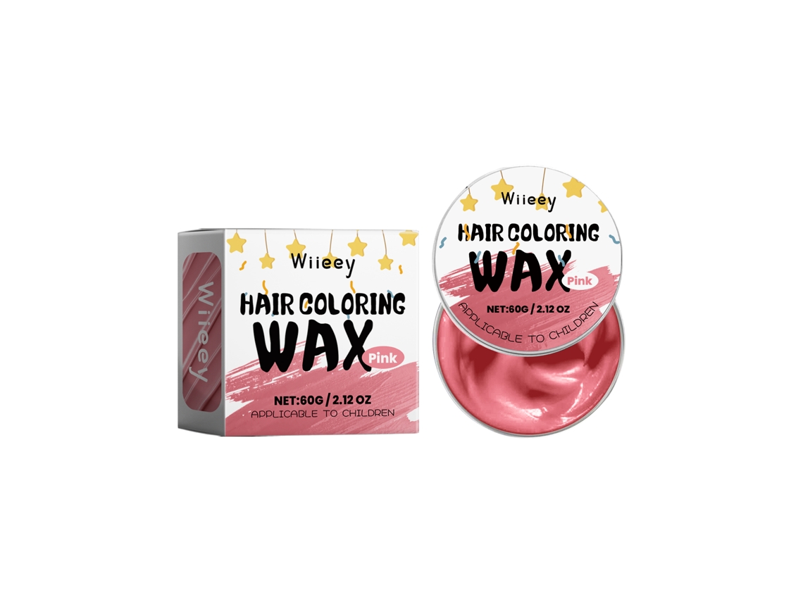 Tinta Instantânea Rosa para Cabelo Crianças