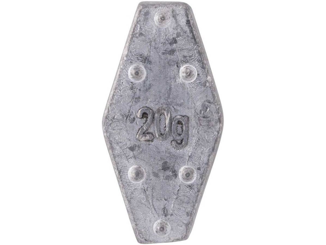 Chumbos de Pesca SERT Hexagonal Leads Cinzento (10 g)