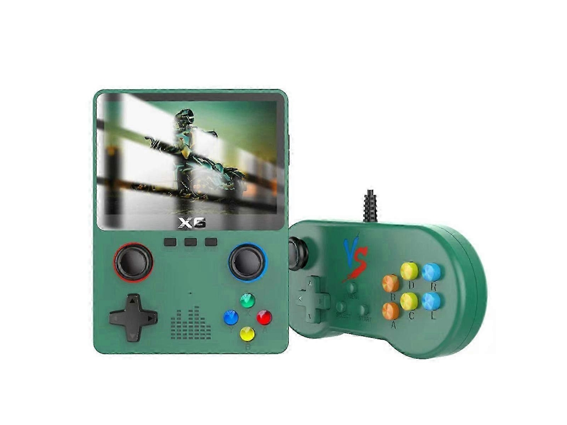 Console De Jogos Portátil X6 Sistema De Jogos Retrô Com Jogos Integrados E Design Compacto Para Diversão Em Qualquer Lugar. Nostalgia88