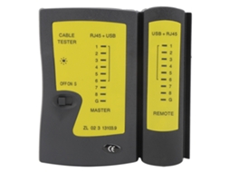 Testador Profissional de Cabos RJ45+USB | S/MARCA