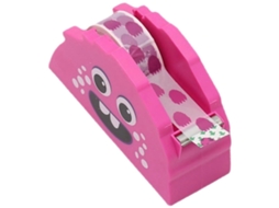 Dispensador De Fita Adesiva Decorativa Com Cortador, Em Formato De Animal Fofo, Ideal Para Escritório, Artesanato E Escola. Design Que Economiza