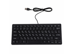 Teclado Mecânico Russo Com 78 Teclas Para Pc Com Fio