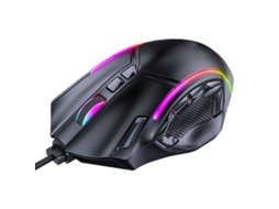 Mouse Gamer com Fio Rgb 12800dpi 12 Botões Programáveis Acessório de Computador