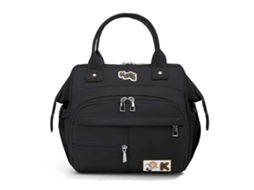 Mochila De Maternidade Hibbent Leve E Resistente À Água (preto)