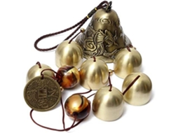 MEOIRUERY Harmonious Dragon Bell. Sinos Sortudos de Metal Feng Shui, Wind Chimes Para Decoração de Exterior ou Interior, com Som Claro e Relaxante