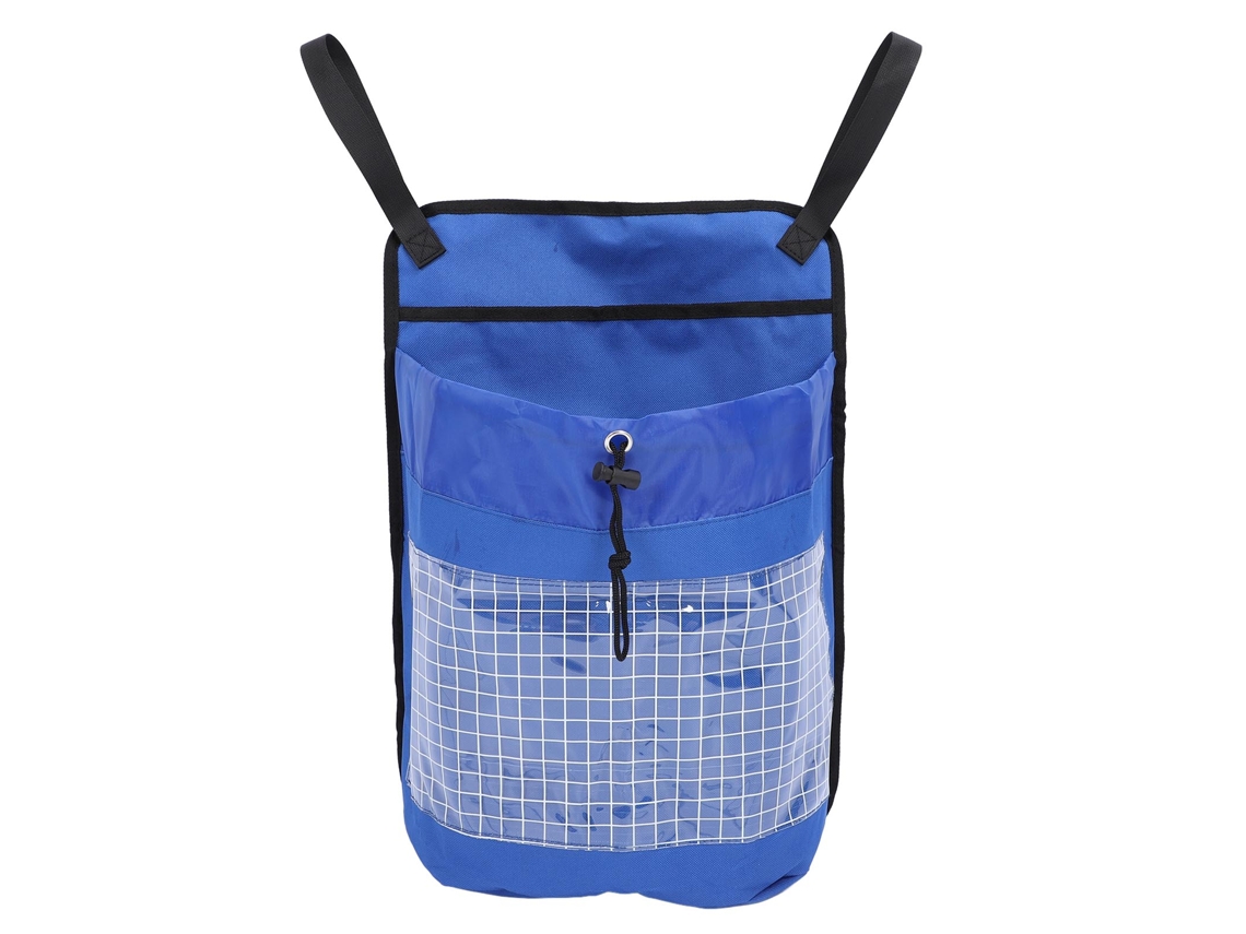 Bolsa organizadora impermeável e antirriscos para cadeira de rodas, andador e carrinho de bebê.
