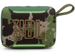 Coluna Bluetooth JBL Go 5 (4.8 W RMS - Autonomia: Até 10h - Verde Camuflagem)