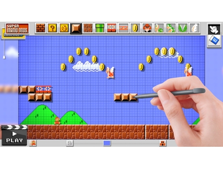 Jogo Nintendo Wii U Super Mario Maker + Artbook — Plataformas | Idade Mínima Recomendada: 3