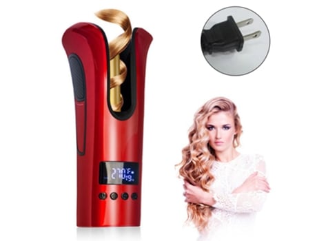 Modelador De Cabelo Portátil Com Display De Temperatura Lcd E Temporizador S/macra