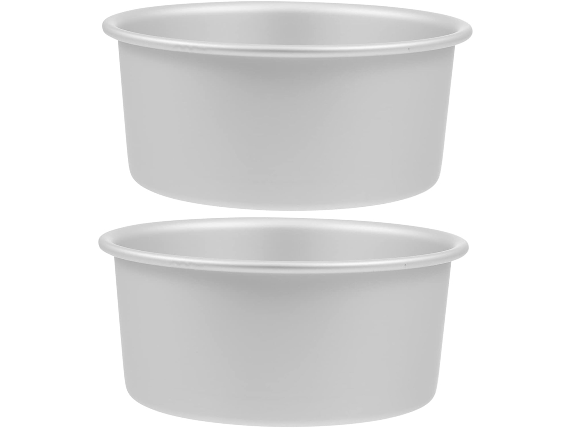 2 Moldes Para Pasteles Redondos De 6 Pulgadas