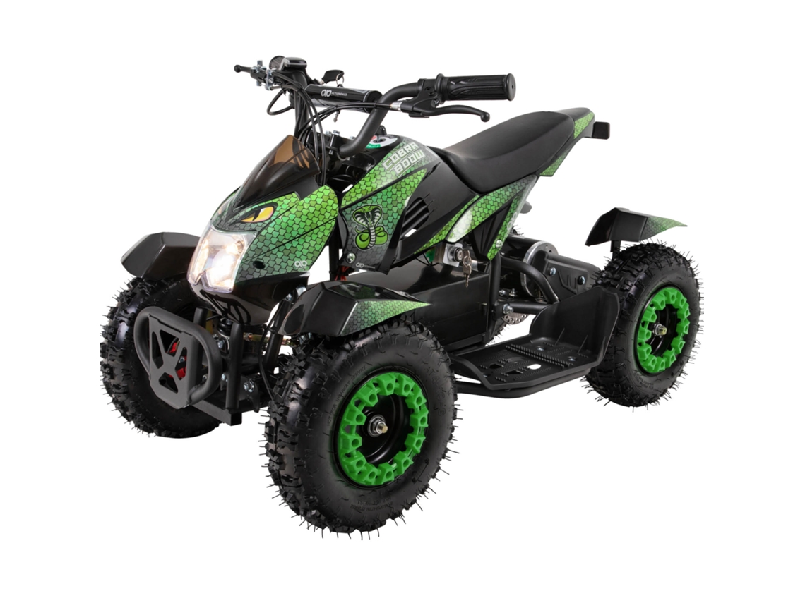 Quadriciclo Elétrico Infantil Cobra, 800 Watts, Até 24 Km/h, A Partir De 8 Anos, Suspensão, 3 Baterias De 12v, Freios A Disco.