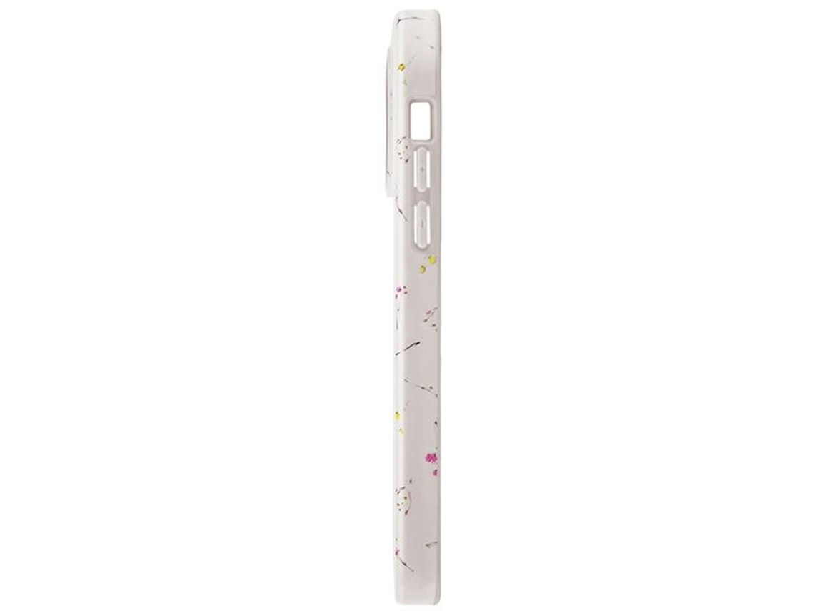 Capa Blush para iPhone 15 Pro Max UNIQ Pele Sintética Rosa