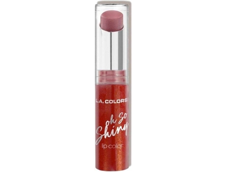 Batom L.A. COLORS Oh so Shiny Sassy Vermelho (3 ml)