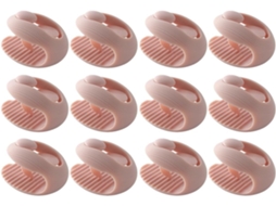 12 Prendedores Antiderrapantes Para Capas De Edredom E Colcha Na Cor Rosa Pêssego, Prendedores De Lençol, Acessórios De