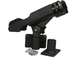 Suporte Giratório Para Vara De Pesca Para Caiaque E Barco, Feito De Material Abs, Com Parafusos E Fácil