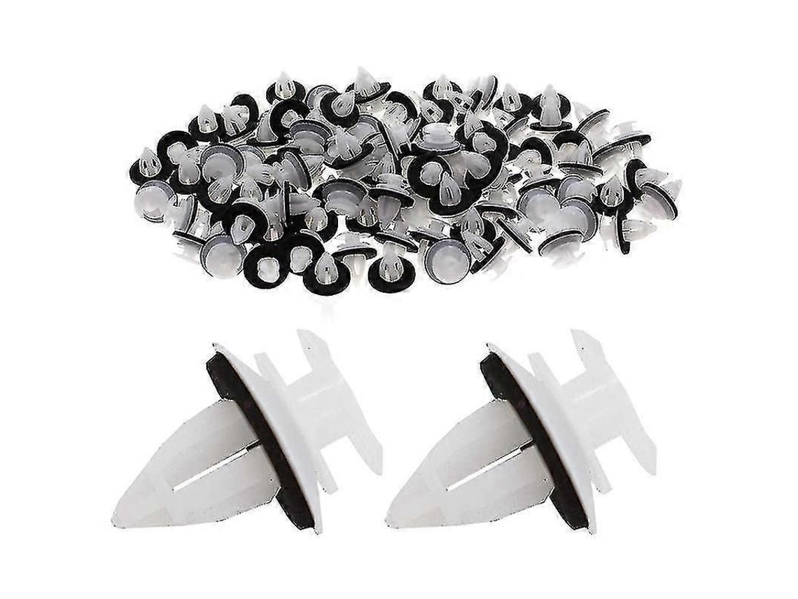 100pcs Clips De Plástico 51418224768 Para Painel De Porta E46 E53 E90 E91 E70 Fixadores Automotivos