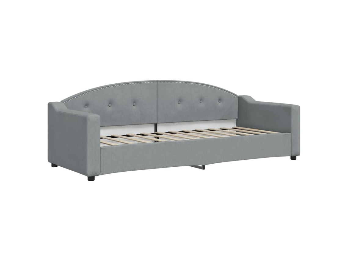 Day Bed, Day Beds Vidaxl Cinzeto Tecido (80 X 200 Cm)