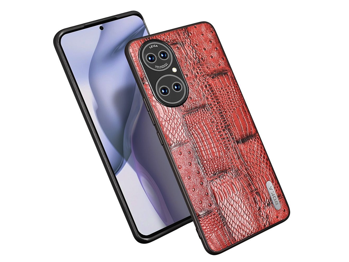 Capa De Celular Para Huawei P50 Pro, Capa De Couro À Prova De Choque