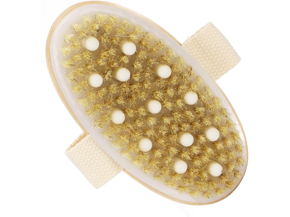 Escova corporal SFUSHOS para escovação a seco, esfoliação e drenagem