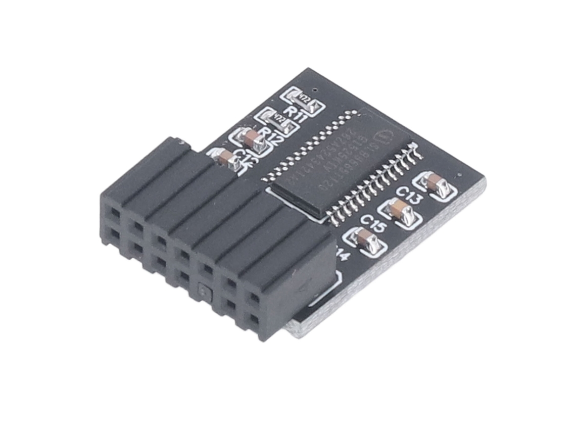 Módulo de Segurança Criptográfica Tpm 2.0 14pin Interface Spi para Intel e Amd S/MARCA
